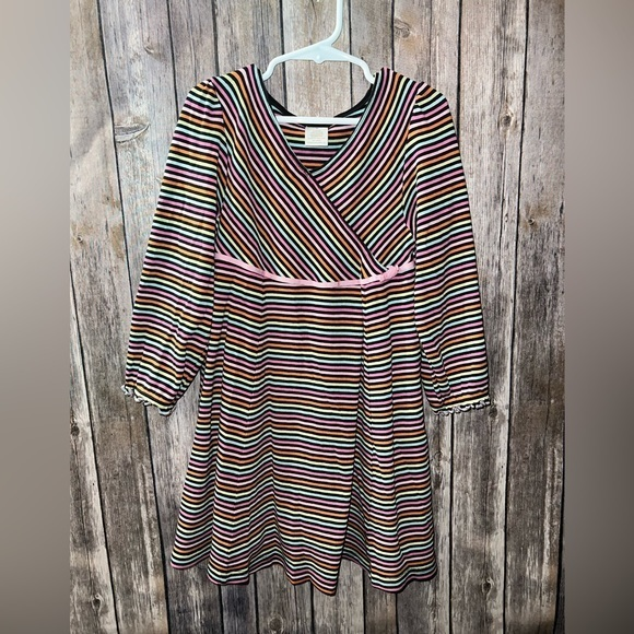 Gymboree multi color striped dress, size 6‎ - Picture 1 of 8